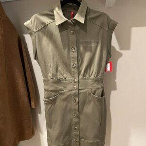 Stretch Twill Utility Dress